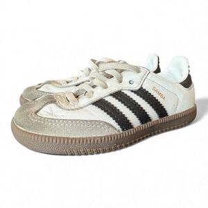 Adidas Samba OG‎ Kids Sneakers White Black Size 7K